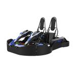 Indoor Double Seater Go Kart 3.5kw Junior Racing Go Kart 43mm Terrain Clearance