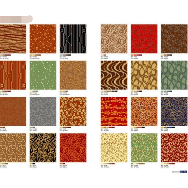 Traditional style mushroom cloud pattern Nylon carpet for hotel