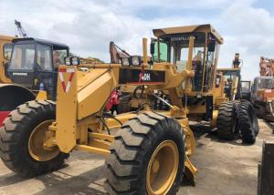 China Used Caterpillar 140h Motor Grader Japan Grader 123KW With 6 Cylinder factory