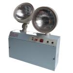 2W Ni-Cd Battery Twin Spot LED Emergency Lights Rechargeable With Steel Casing