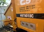 SANY Used Stationary Concrete Pump 85m3/H HBT8018C-5 7260X2125X2685mm