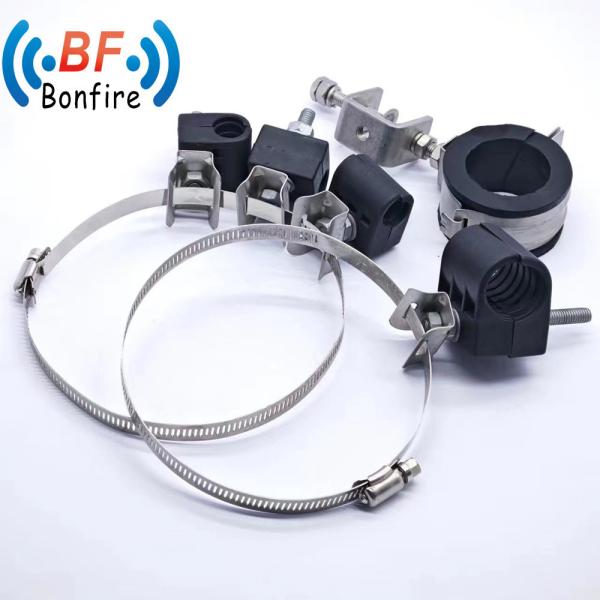 7/8" Coaxial Feeder RF Cable Clamps See Below Data Table Suitable for Trial