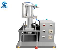 China Airdraulic Type Desktop Cosmetic Powder Press Machine For Lab Usage factory