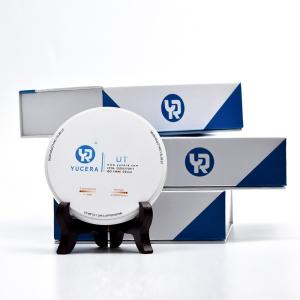 China Yucera Dental CAD CAM Zirconia Blocks UT White High Translucent For Veneer factory