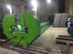 Hydraulic Automatic Square Tubing Stamping Press For Stamping 50mm Maximum