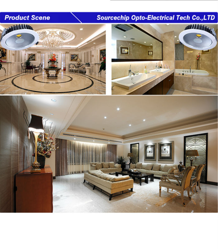 Supply 18W COB recessed LED downlight