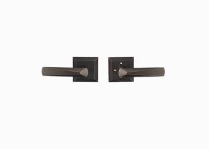 China Brass Privacy Lever Door Handle factory