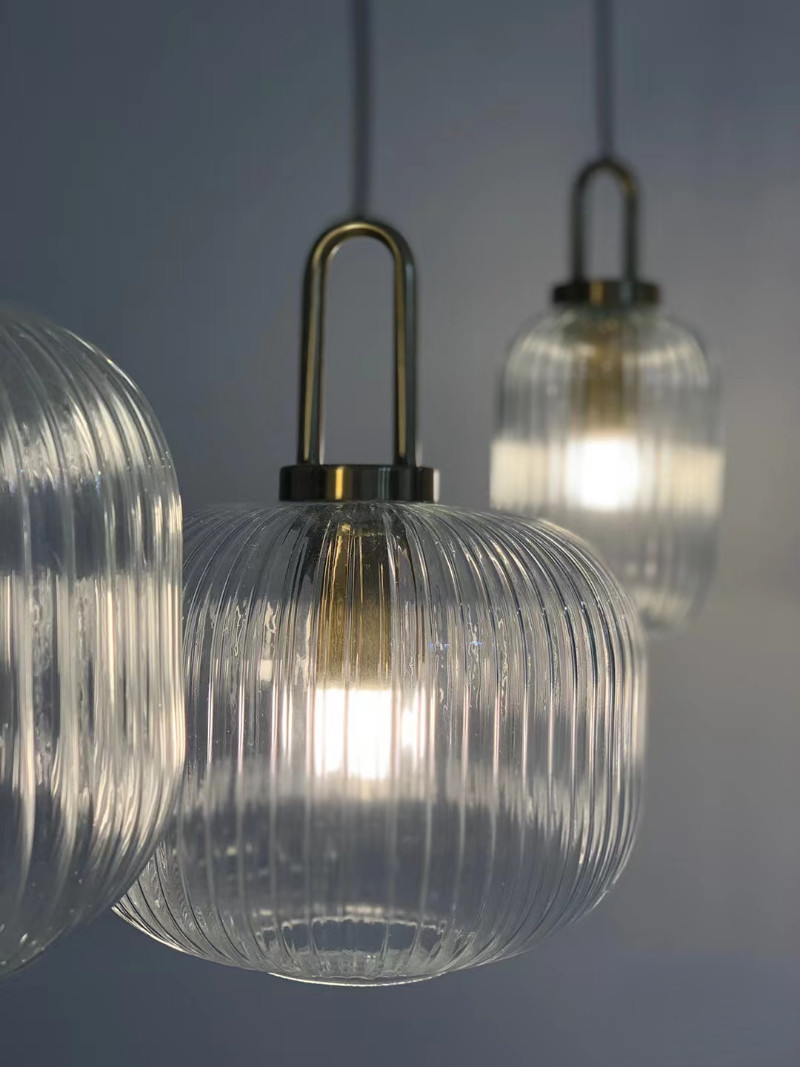 Mid century pendant light retro design glass lampRestaurant Hotel Simple Decorative Light(WH-AP-602)