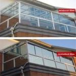 Heat Control One Way Window Film 97% UV Rejection 0.15mm Thick Tint Mirror