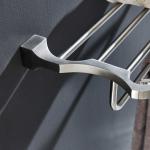 Home SS 304 Towel Rack Modern Wall Mounted Stainless Steel Towel Hanger