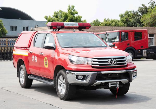 Toyota Rapid Intervention Vehicle Riv Pick-up Fire Truck Specialized Vehicle