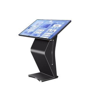 China 43 55 65 Inch Indoor Wayfinding 4K HD Floor Standing School Digital Signage factory