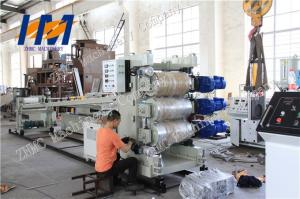 China Single screw ABS Sheet Extrusion Line 380V 50HZ 3 Phase 2300mm x 3000mm x 3000mm factory