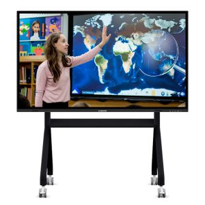 China 4K Touch Display Interactive Smart Board All-in-One Workstation Perfect for meetings precise IR touch technology 20-point Touch factory