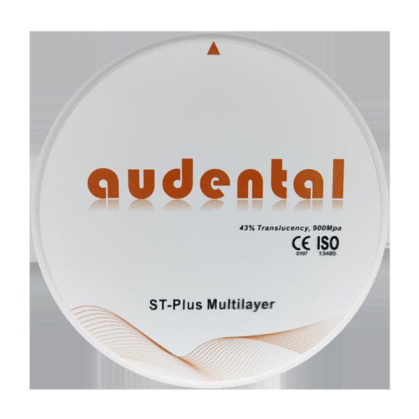 China Dental Lab ST/DST Plus Multilayer Zirconia Block with High Translucency for Dental Lab factory