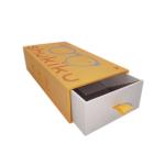 Retail Slide Drawer Box , sun glasses packaging With Ribbon Hang 157g C2S 1200g