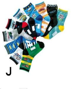 China Lovely japan cartoon design anti-bacteria cotton socks for boys factory
