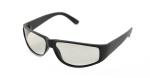 Plastic Frame Circular Polarized 3D PC Glasses For Games , Gift