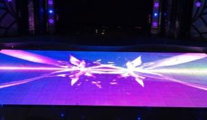 China P6.25 Interactive Dance Floor Led Display 720Hz Antiwear For Retail Store factory