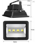 200W LED Flood Lights Outdoor 22000lm Super Bright IP66 Waterproof For Yard