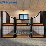 Customize Design Horse Stall Fronts , Bamboo Wood European Stall Fronts