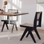OEM Service Accepted Solid Wood Nordic Modern Dining Chair for Garden Lounge