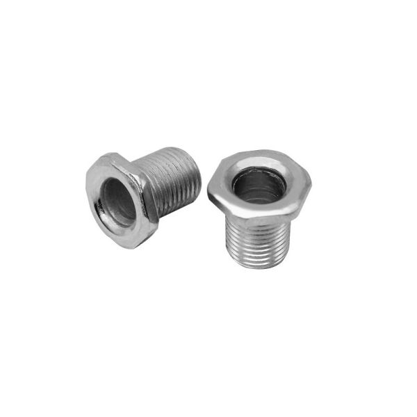 China High Strength Hexagonal Male Thread Adapter Nut With Good Toughness factory