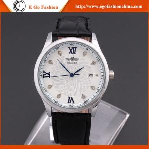 China WN05 Classic Watch Fashion Business Watch Mechanical Movement Stainless Steel Winner Watch factory