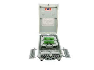 China Exterior NAP BOX Fibre Optic Cable Termination Boxes 16 Ports IP65 ISO ROHS Approval factory