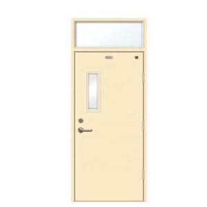 China Perlite Board 90Min 70mm Leaf Fire Rated Steel Door factory