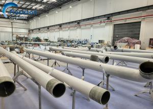 China Filament Winding FRP Pipe 2.5mm Glass Reinforced Pipe Corrosion Resistance factory