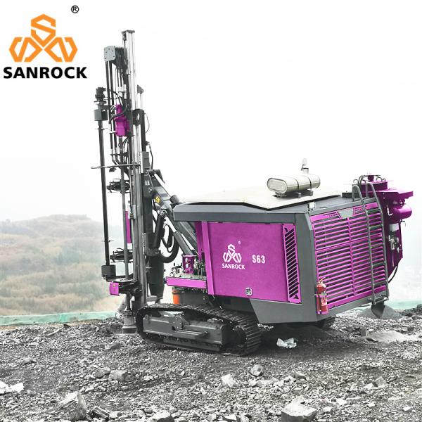 Hydraulic Crawler Integrated Drilling Equipment Mining Rotary Borehole Rock