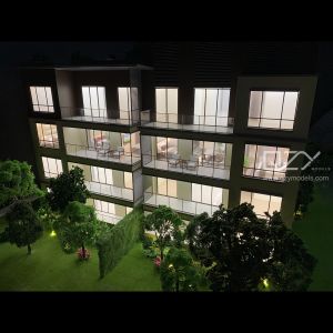 Residential Architecture Model City Villa Shenzhou Peninsula Project 1/25