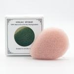 Natural Baby Organic Heart Facial Bath Konjac Sponge Washable 8.6*6.5*2.5cm