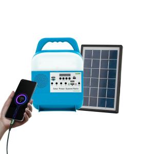 China 3W High Capacity Solar Powered LED Lights Portable Laptop Bank For Camping factory