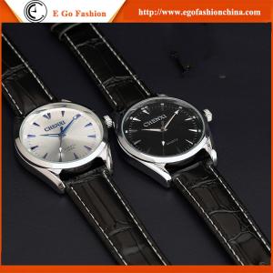 China 006A2 Roman Number OEM Watches Unisex High Quality Genuine Leather Watch Man Woman Watches factory