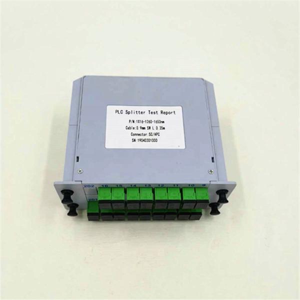 Cassette fiber optic connector SC/APC UPC1 16 2 4 8 fiber optic module splitter