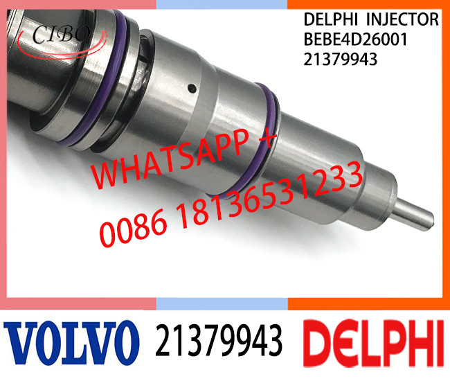 21379943 BEBE4D26001 Fuel Diesel Injector 21379943 BEBE4D26001 E3.18 for VOL PENTA MD13 900 TIER3 MARINE