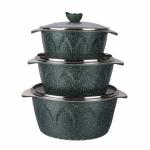 sustainable Aluminum Cookware Set Excellent Thermal Conductivity
