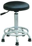 Adjustable Pneumatic Rod Conductive 109 Ohm ESD Lab Chairs
