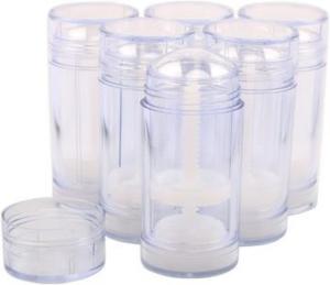 China 100g White Round Stick Deodorant Container Men Cream Daily Deodorant Tube Packaging factory