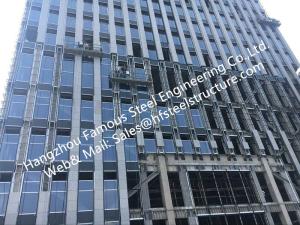 China Double/Triple Insulated Fire Glass Façade Curtain Walling Units Structural Glazing Stick Built System factory
