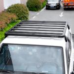 Universal Black Roof Rack for Toyota LC79 Made of Aluminum Alloy and Power