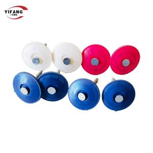 China Strong Outer Rim Plastic Cap Nails Installed With Hand Or Pole Hammer factory