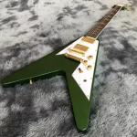 Custom Grand Flying V Electric Guitar China OEM Custom Body flying v guitar&