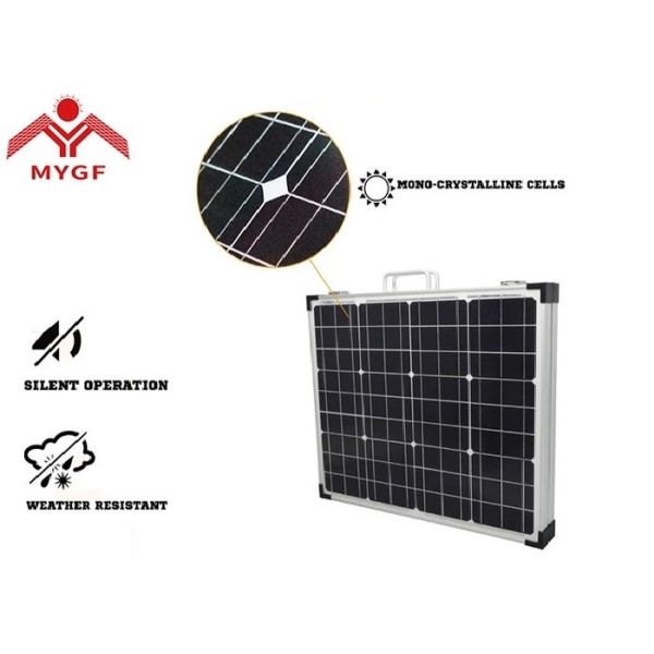China Stable Suitcase Solar Panels 200W Black Frame Nickel - Plated Alternative factory