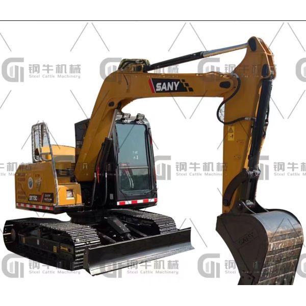 China Sany Sy75c Tracked Hydraulic Excavator 7.5t Secondhand Digger factory