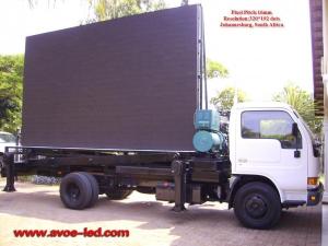China P16mm 2R1G1B Truck Mounted Led Screen CE RoHS 16mm Viewing Distance factory