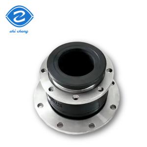 China ANSI Cl150 Flange End Compensator Single Sphere Flexible Epdm Eccentric Reducing Rubber Expansion Joint Rubber Bellows Expansion Joints Nylon Cord factory