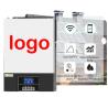 Buy cheap Customizable Logo Hybrid Solar Inverter Hybrid 5.5Kw Mppt Off Grid Pure Sine from wholesalers